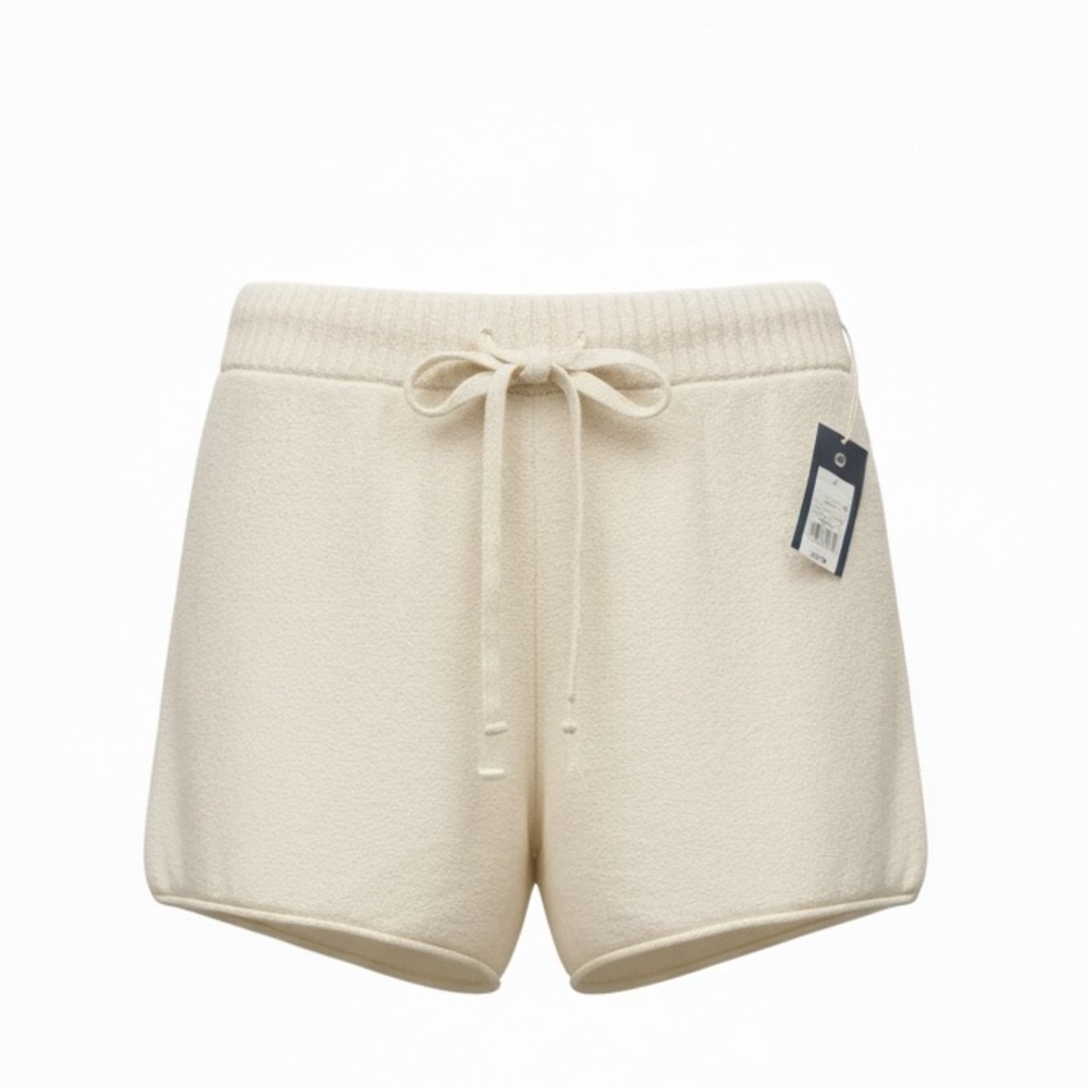 Universal Thread Women's Cozy Knit Pull-On Shorts – Cream NWT